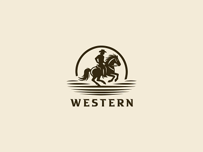 Western Logo cowboy cowboy logo dangers fighter gun gun men gunmen gunpoint horse men horse racing horse rider illustration pistol powerpoint shooter strong warrior western western cowboy western logo