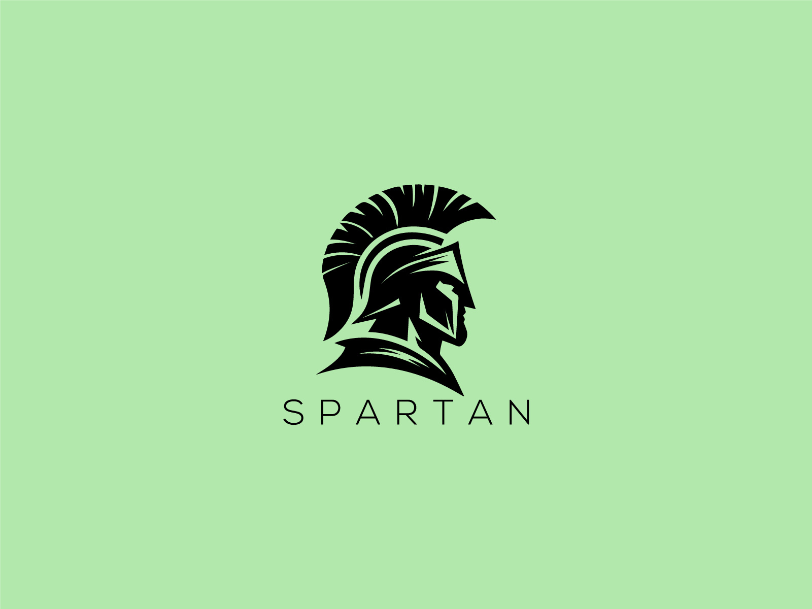 Spartan Logo by HUSSNAIN GRAPHICS on Dribbble