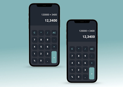 Calculator Daily UI #004 ui