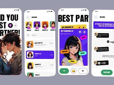 Dating App UI android app app interface branding dashboard dating dating app design gps interface ios location mobile mobile app people photo product design start up ui ux