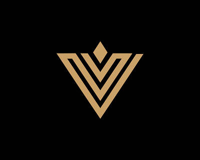 logo V branding graphic design icon logo logo design vector