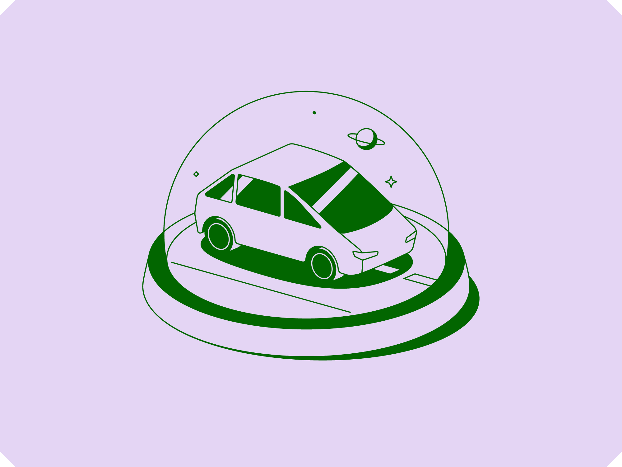 Insurance spots app branding building car design icon illustration insurance isometric outline patswerk safe security smart spot ui vector