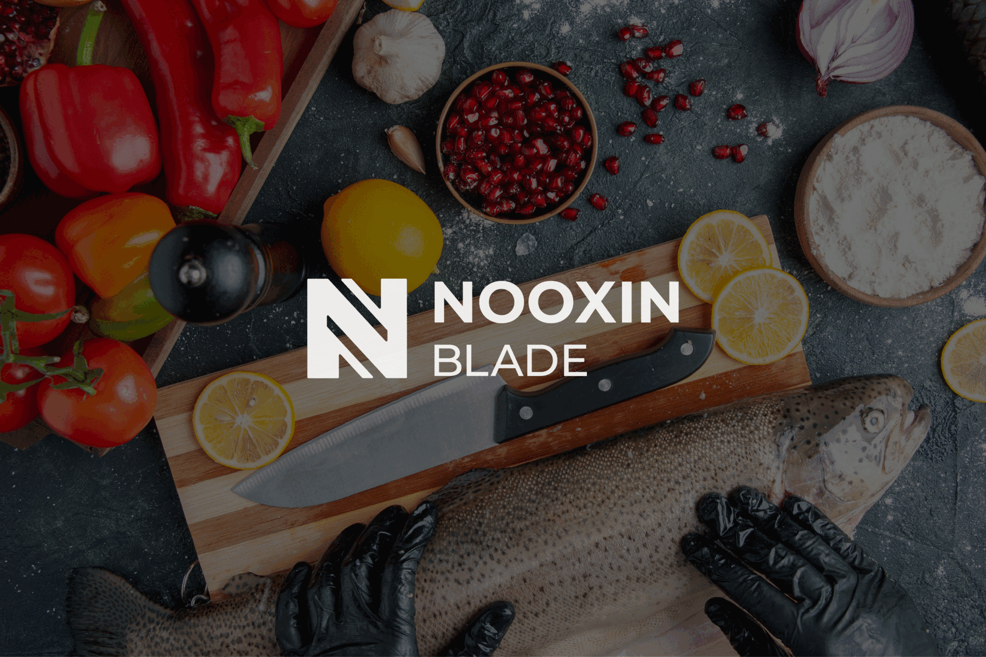 Nooxin blade brand identity brand identity brand identity design branding branding design chef logo design designinspirations graphic design knife logo logo logo for sale logos minimal n icon n logo n logo for sale n logomark professional logo slice logo