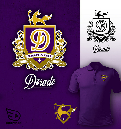 Logo concepts - golf chipdavid dogwings drawing golf graphic design logo vector