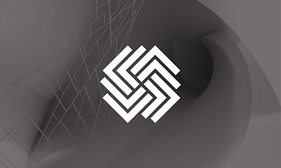 An Abstract abstract design flat icon logo logodesigner mark symbol vector
