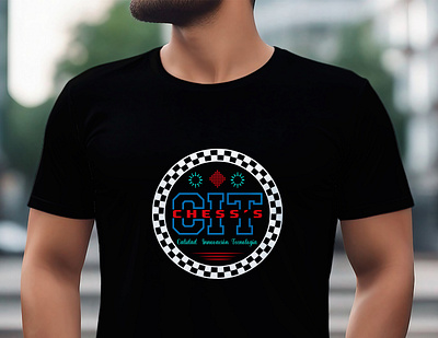 Chess T-Shirt Design branding chess chess design custom t shirt design design graphic design illustration indoor competition indoor game retro t shirt t shirt design vector