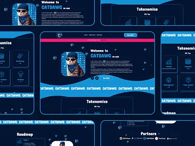CATDAWG Meme Token Landing Page bitcoin crypto landing page crypto website crypto website design cryptocurrency cryptocurrency website eth ethereum meme coin meme coin landing page meme token meme token landing page meme token website meme website memecoin memecoin landing page memecoin website pepe pepe landing page token website