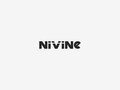 Nivine -clothing brand logo businesslogo clothinglogo creativelogo flatlogo foodlogo iconlogo minimalistlogo wordmarklogo