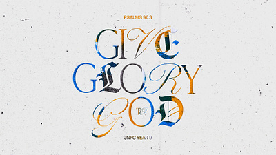 Psalms 96:3 Give Glory to God | Typography & Textures bible bible verse church texture type typography verse