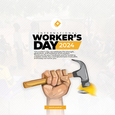 International Worker's Day Flyer flyer graphic design workersday