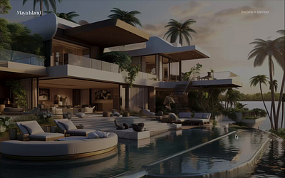 Luxury Redefined - Real Estate animation design dubai house product designer realestate ui ux web webdesign
