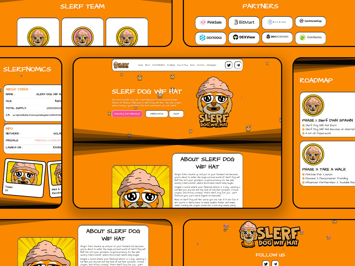 Memecoin Website Design designs themes templates and downloadable graphic elements on Dribbble Memecoin Website Design designs themes templates and downloadable graphic elements on Dribbble