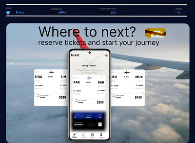 AIRNAIVE AIRWAY UI DESIGN adobe illustrator airline arabic branding english figma graphic design logo tickets ui website design