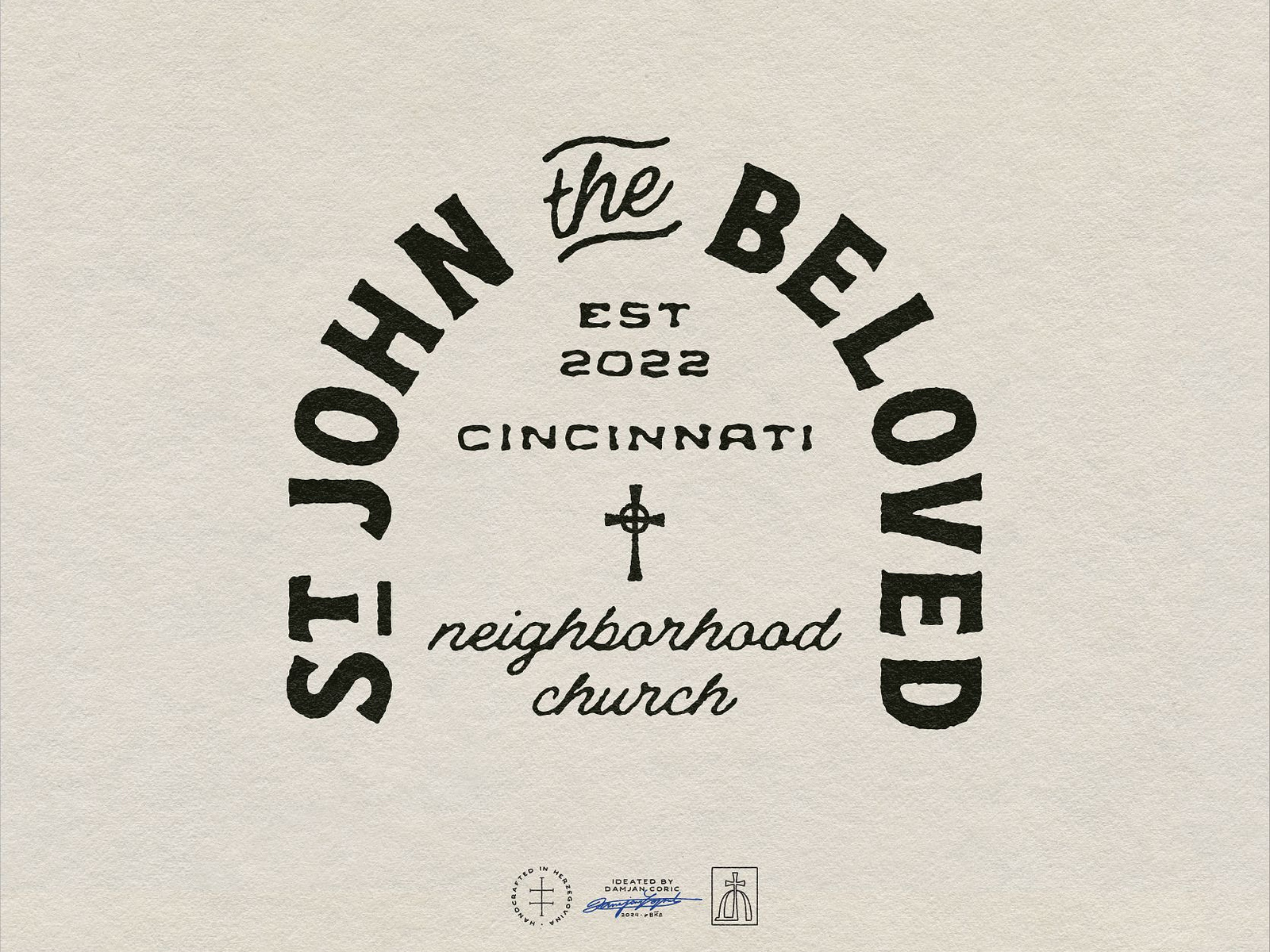 St. John the Beloved Tertiary Logo by Coric Design on Dribbble