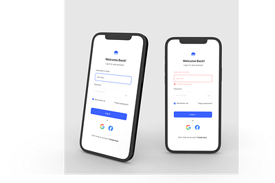 Sleek Login Interface Exploration ui uidesign uiux userexperience