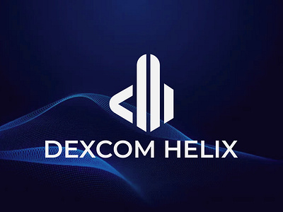 Dexcom Helix Logo Design. adobeillustrator adobephotoshop branding graphic design logo logodesign logomaker logoportfoilo logoservice