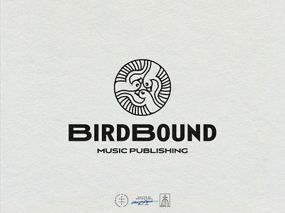 Birdbound Logo Design animal animals bird brand design brand identity branding branding design circular clean hand drawn identity design logo logo design minimal modern logo simple type typography vintage visual identity