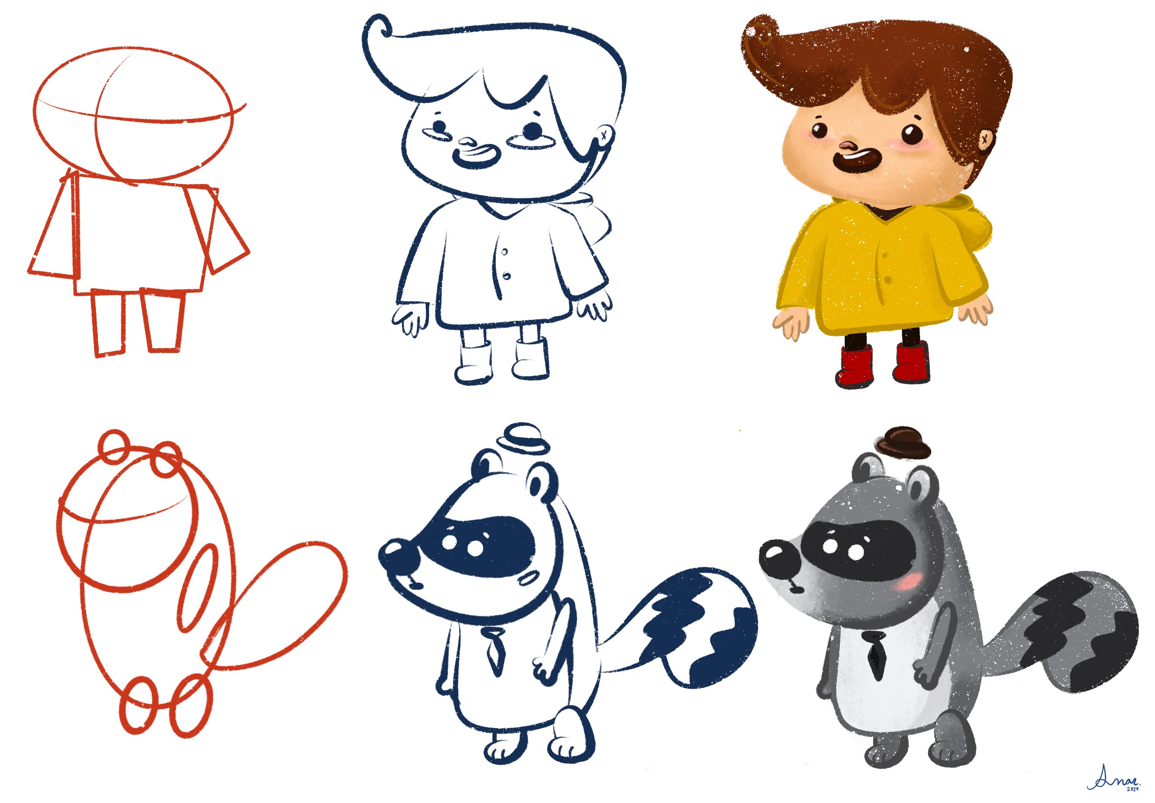 Example of Character & Storytelling Illustrati