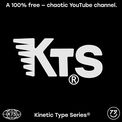 Kinetic Type Series® - 100% YouTube channel design kinetic type kinetic typography motiongraphics tutorials typography youtube