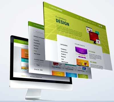 FJ GRAPHIC DESIGN WEB DESIGN (PROJECT #13) 3d branding web design