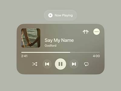 Music player app design figma music player ui