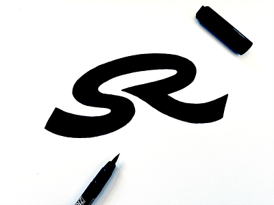 SR / Your own tempo branding brushlettering calligraphy custom easy flow gentle identity japan lettering logo logomark minimal script simple smart type unique wise wordmark