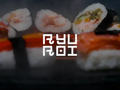 Ryu Roi | Sushi bar art branding design graphic design japan japanese logo sushi