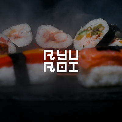 Ryu Roi | Sushi bar art branding design graphic design japan japanese logo sushi