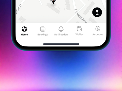 Drivers Screen app design ui ux