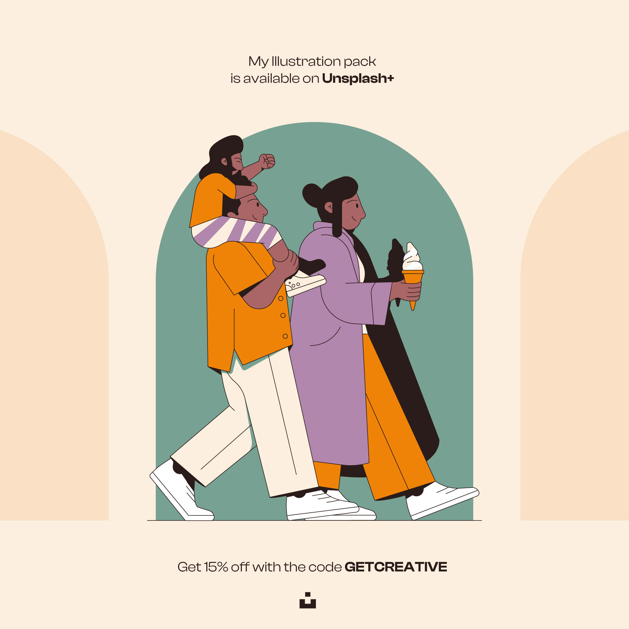 The new pack! branding design graphic design icon illustration line minimal pack retro simple ui unsplash