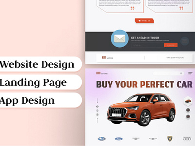 Car Selling website template - UI Design app design app ui design ecommerce website eecommerce web ui design figma website landing page landing page design re design website design website re design website ui design