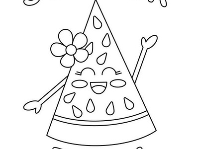 Summer coloring pages are printable illustrations featuring summ coloring coloring pages design kids summer