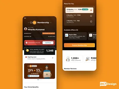 Circle. apollo branding design graphic design health illustration logo medical ui vector