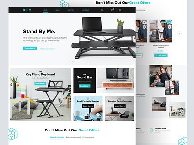 RIF6 Shopify Store ecommerce shopify store design web design