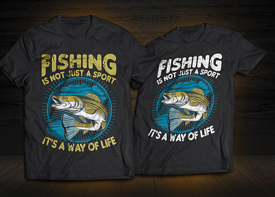 Fishing t-shirt design | Typography t-shirt design chothing graphic design