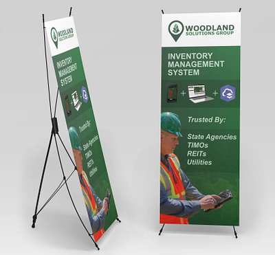 Promotional banner advertising branding graphic design