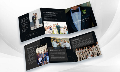 Grooms Grotto brochure branding brochure canva graphic design print print design ui