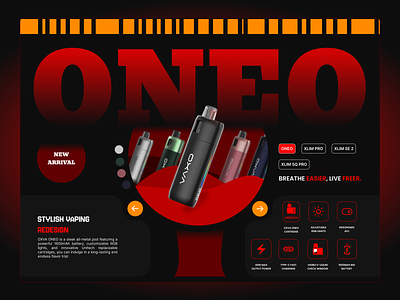 Vape Product Landing Page designs, themes, templates and downloadable ...