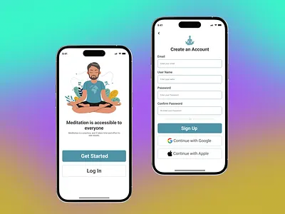 #DailyUI 1 app design illustration ui ux