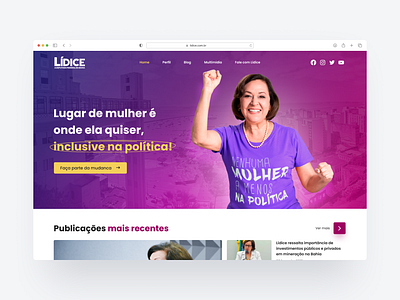 Lídice ui web