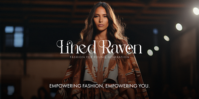 Lined Raven - Logo & Brand Identity adobe brand indentity branding fashion graphic design lifestyle logo logo design