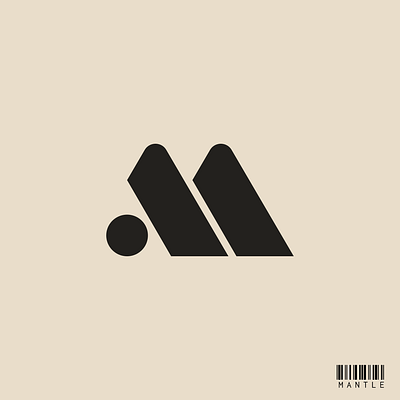 MANTLE branding letter m logo m minimal logo modern logo