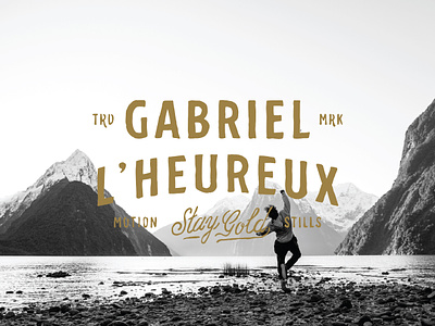 Gabriel L'Heuruex Identity badge design branding illustration photography t shirt design vintage vintage badge visual identity