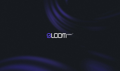 Bloom Acency | Branding 3d animation branding graphic design logo motion graphics ui