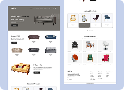 Furniture website e commerce e commerce website furniture website website design