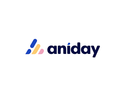 Logo Animation for Aniday 2d alexgoo animated logo branding logo animation logotype