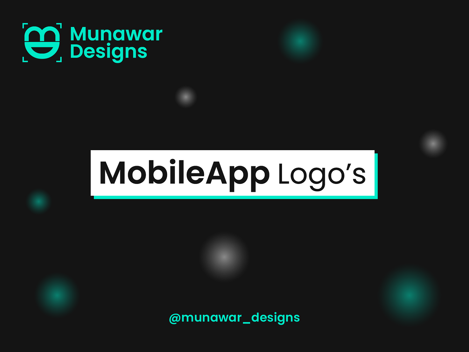 Mobile App Logo Design's by Munawar Designs on Dribbble