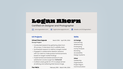 Resume Design graphic design graphic design resume resume resume design ux ux design ux resume ux resume design