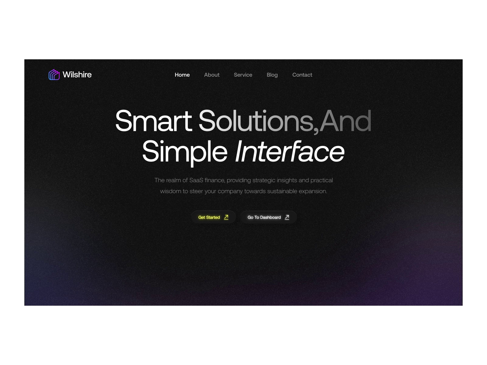Wilshire - SaaS Landing Page Animation animation crm crm website design finance finance landing page graphic design interface motion motion graphics saas saas landing page ui web web design web saas website website design