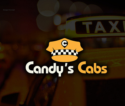 Candy's cab Logo Design By Team Articon brand branding cabs design design agency graphic logo web